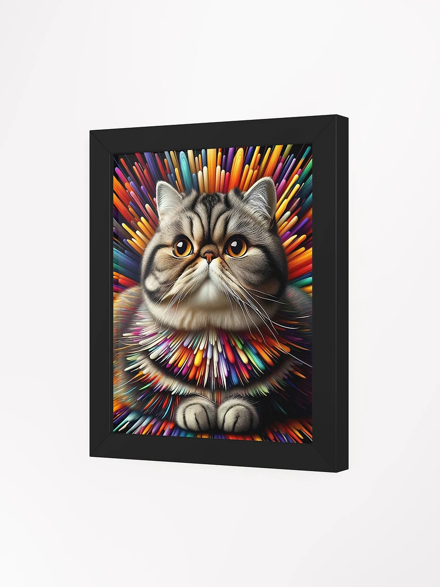 Framed High-Quality Matte Poster (in): Exotic Shorthair product image (39)