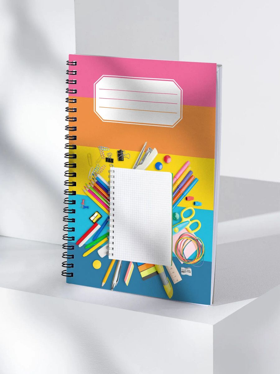 Stationary style Spiral Notebook product image (4)