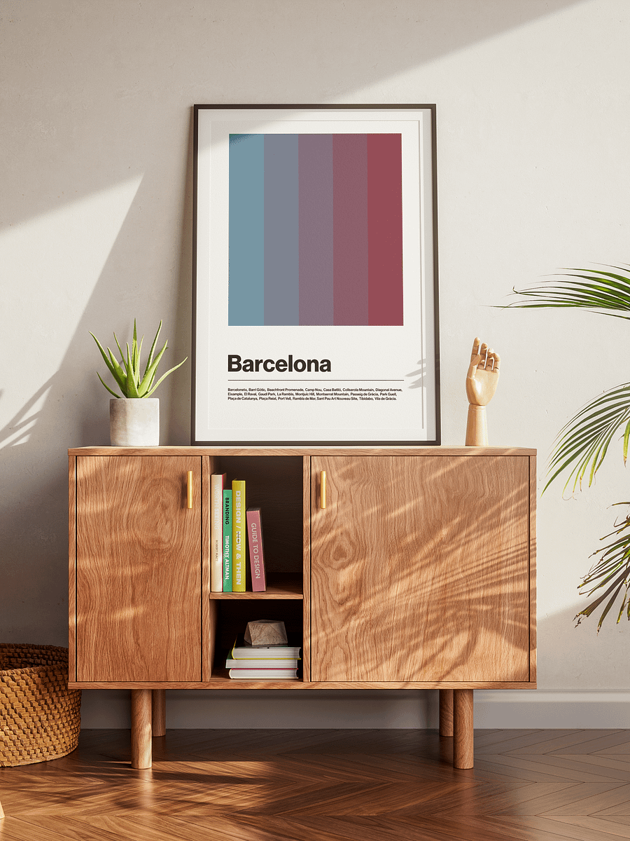 Barcelona Sunrise Poster product image (2)