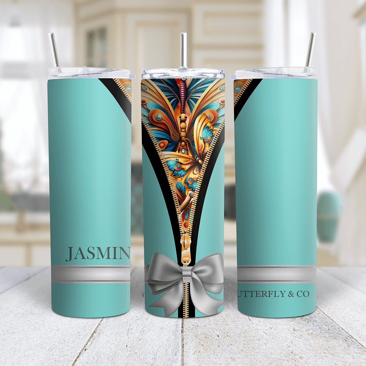 Butterfly and Co Skinny Tumbler Wrap product image (1)