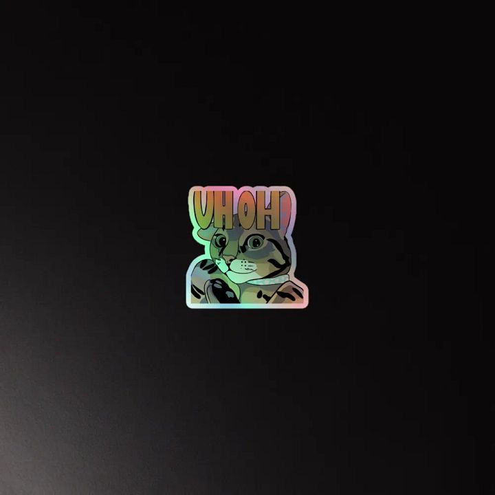 Holographic Uh Oh product image (4)