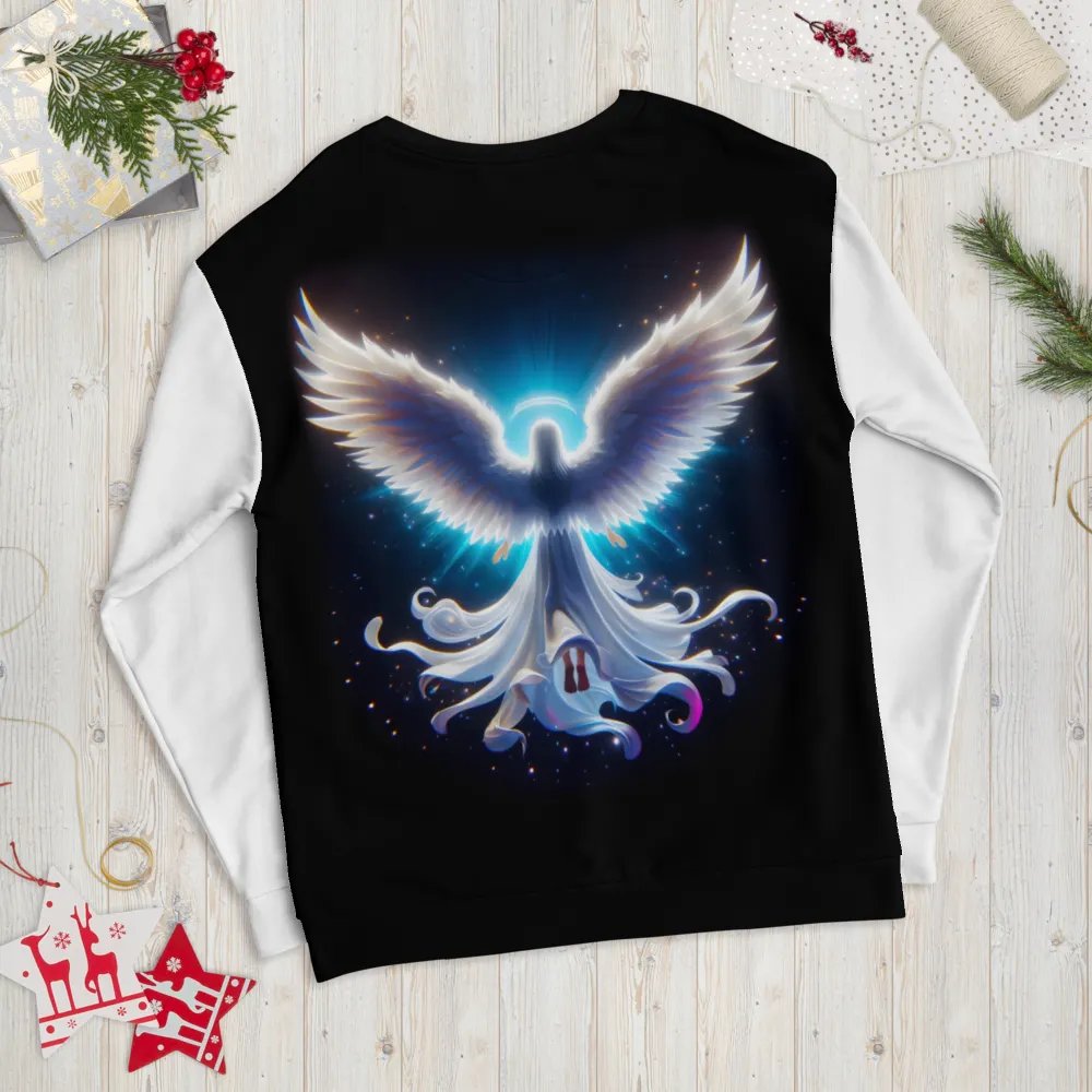 A White Angel and Cross - Unisex Sweatshirt #4 product image (9)