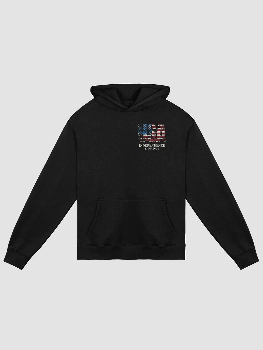 USA 250th Independence Hoodie | 1776-2026 Semiquincentennial | Patriotic Eagle & Flag product image (2)