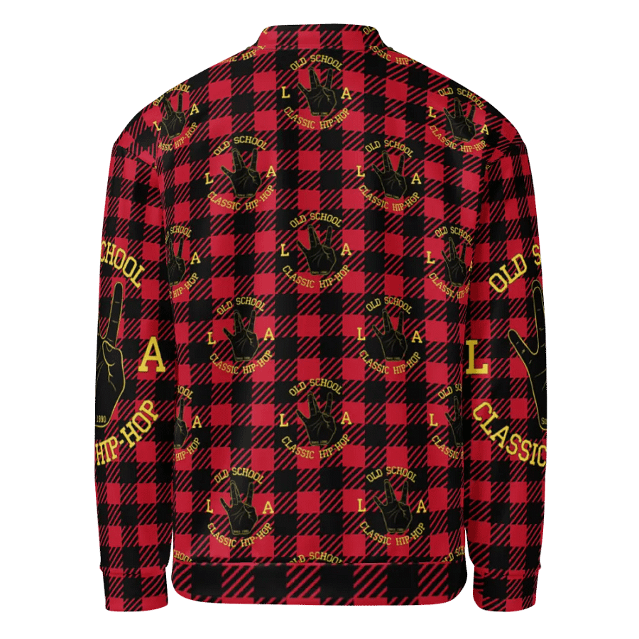 Old Shool HipHop Classic Bomber Jacket product image (8)