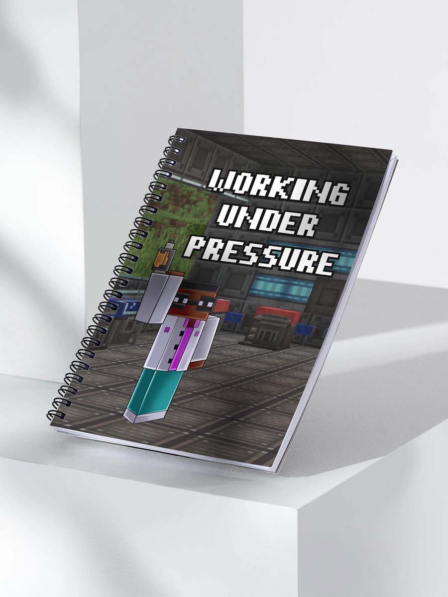 "Working Under Pressure" Notebook product image (3)