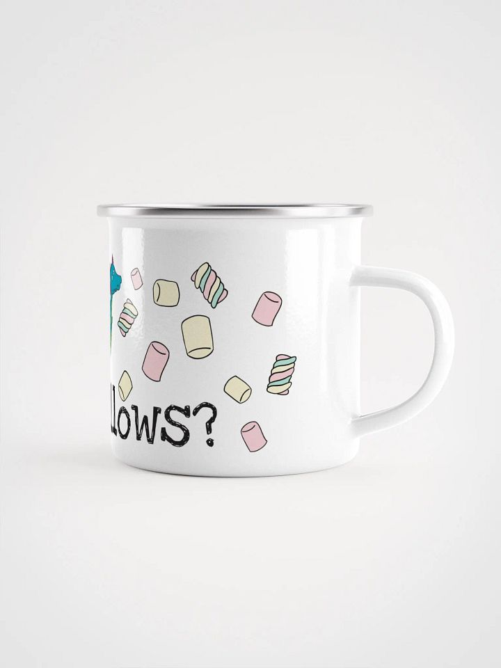 Will there be... Marshmallows? Enamel mug product image (1)