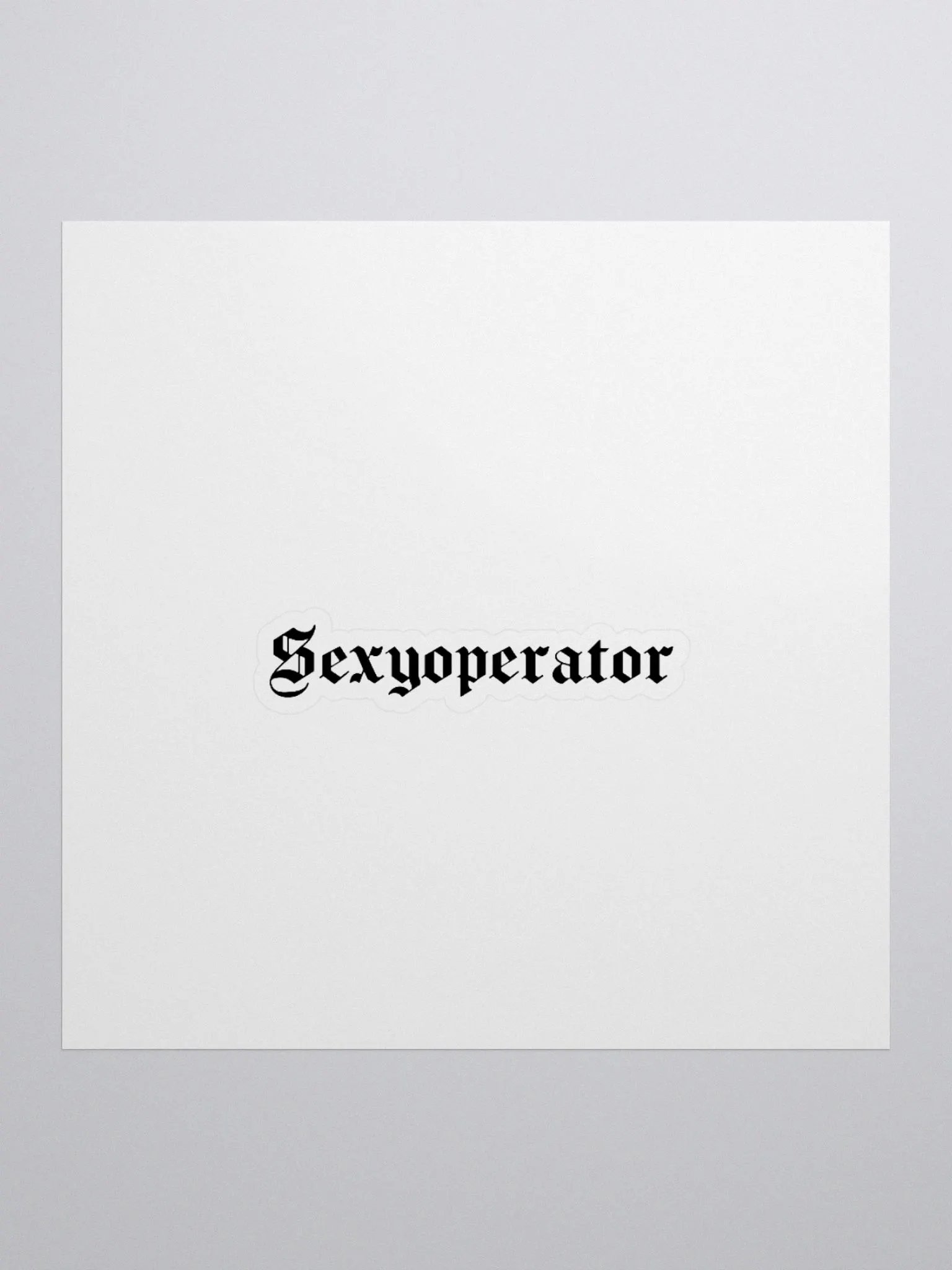 Sexyoperator sticker product image (1)