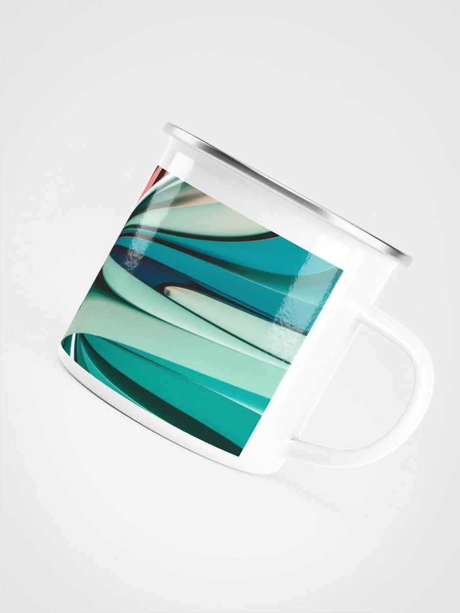 Spiral Seas Enamel Mug product image (5)