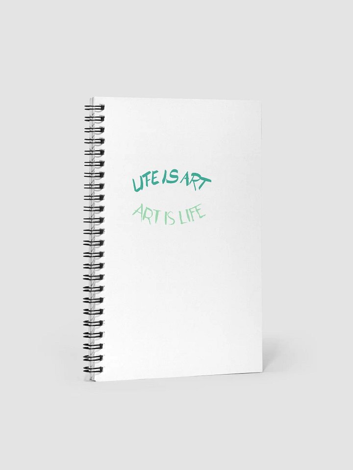 Life is Art notebook product image (1)