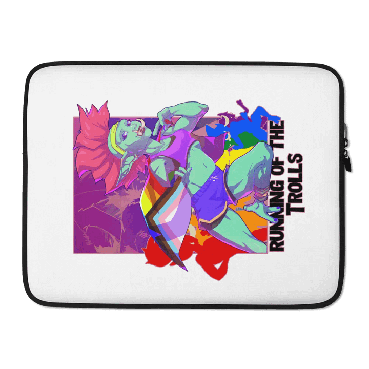 Troll Racer 15' Laptop Sleeve - by Eggu product image (1)