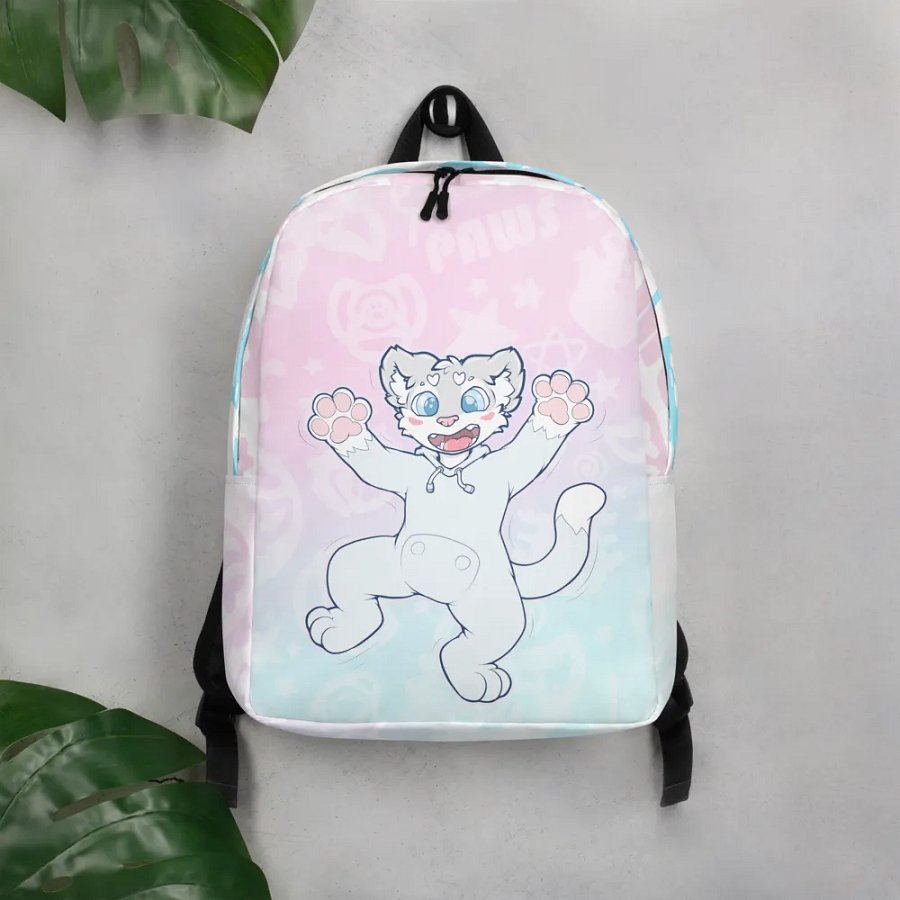Little kitty happy PAWS backpack L product image (12)