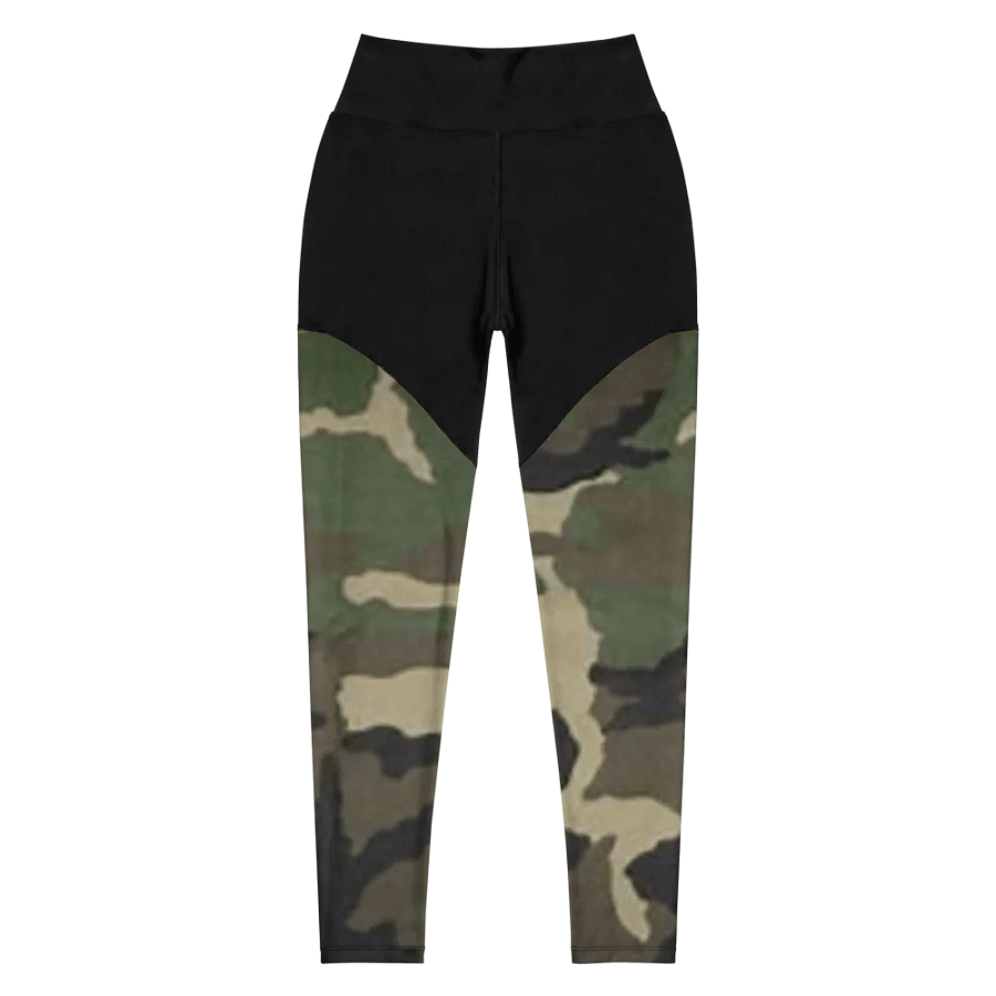 Faithful Camo: Compression Leggings - Woodland product image (5)