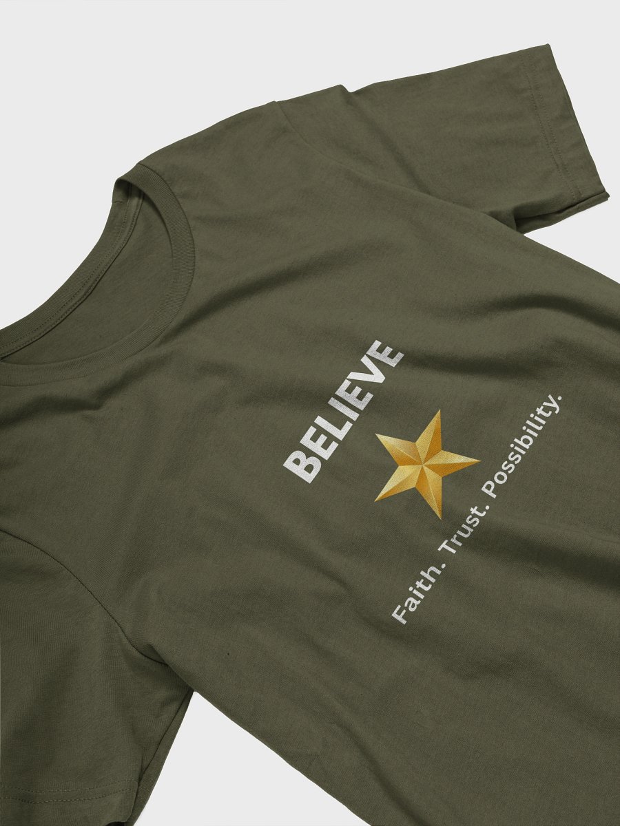 Golden Star Fragmented Message T-Shirt product image (3)