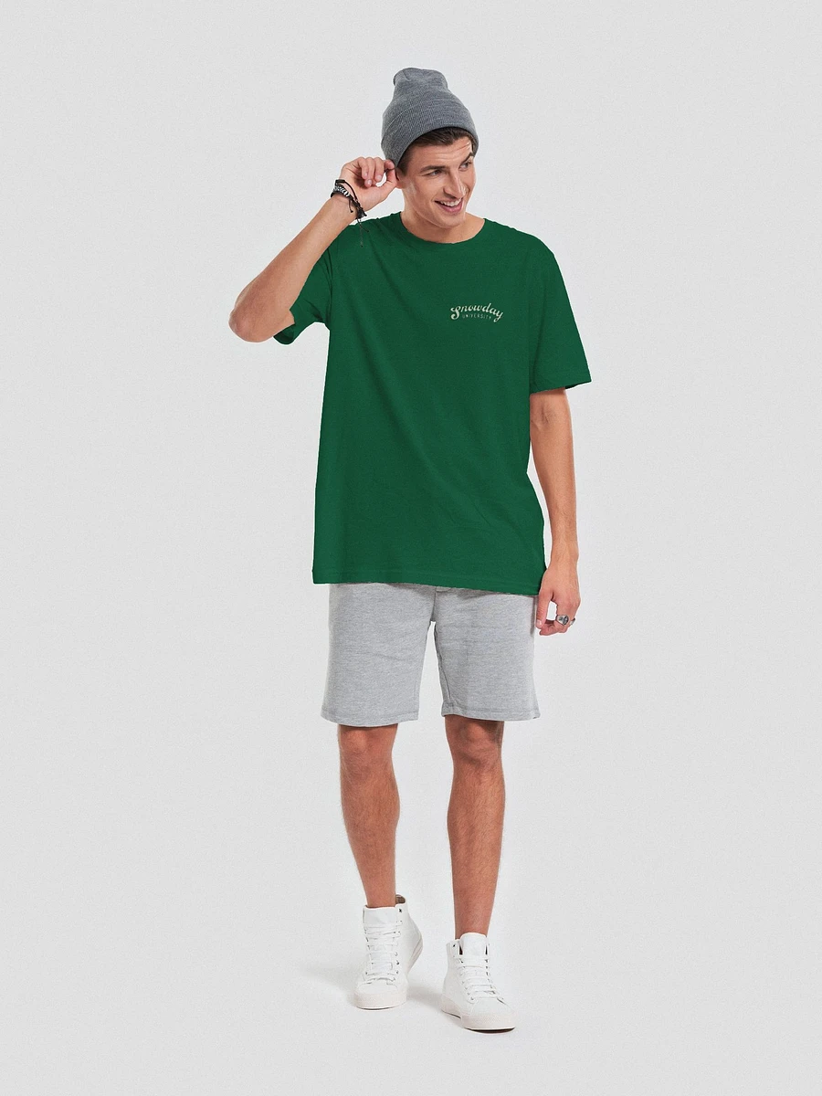 Snowday University t-shirt - green product image (6)