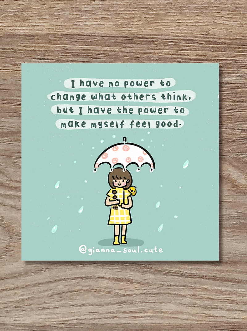 I can feel good | Positivity Greetings Card