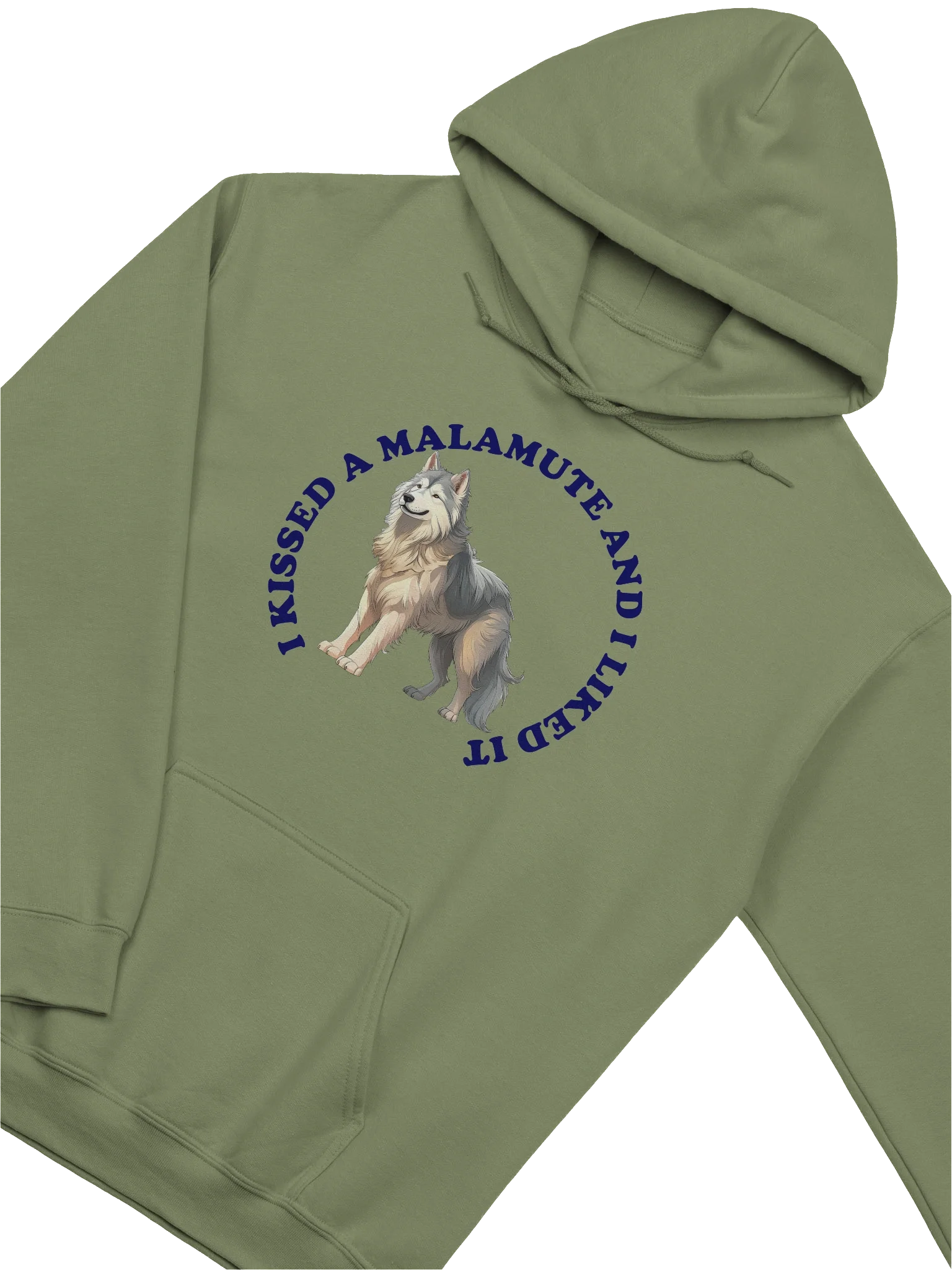 I Kissed a Malamute, Hoodie product image (27)