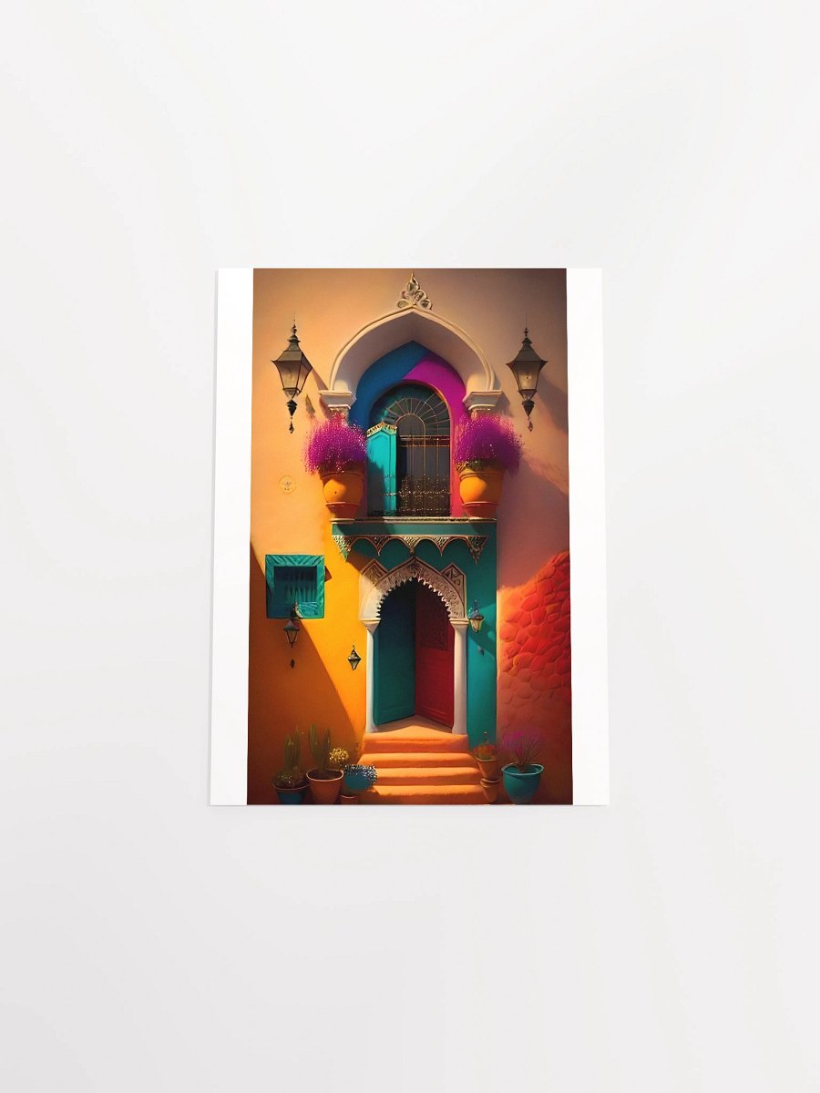 Pure White Canvas Poster/Creative artistic design product image (34)