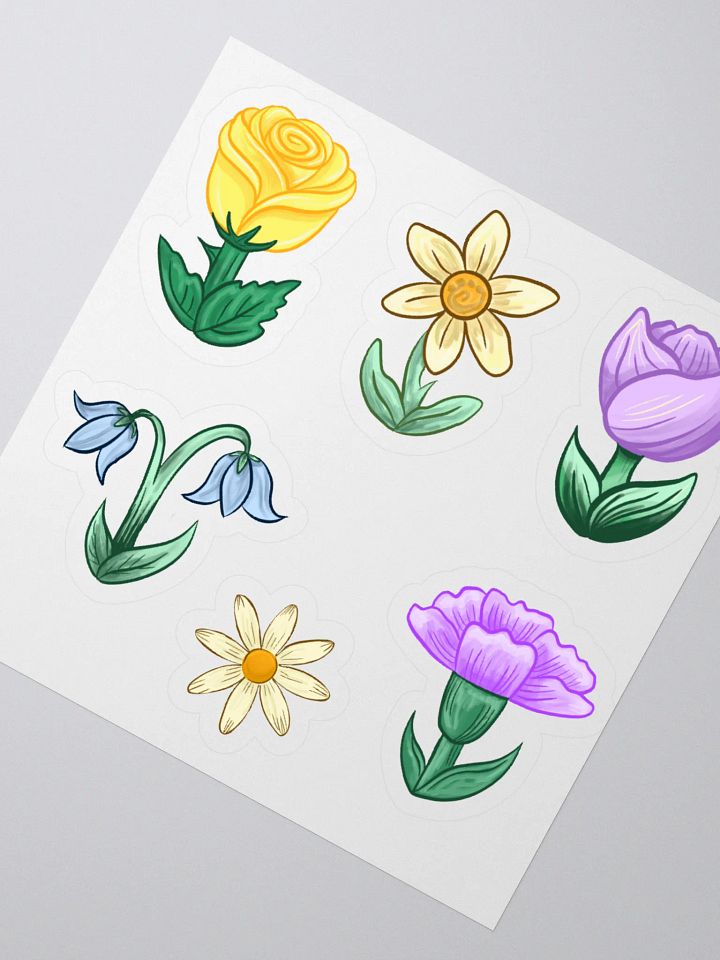 Wildflower Kiss Cut Sticker Set product image (2)