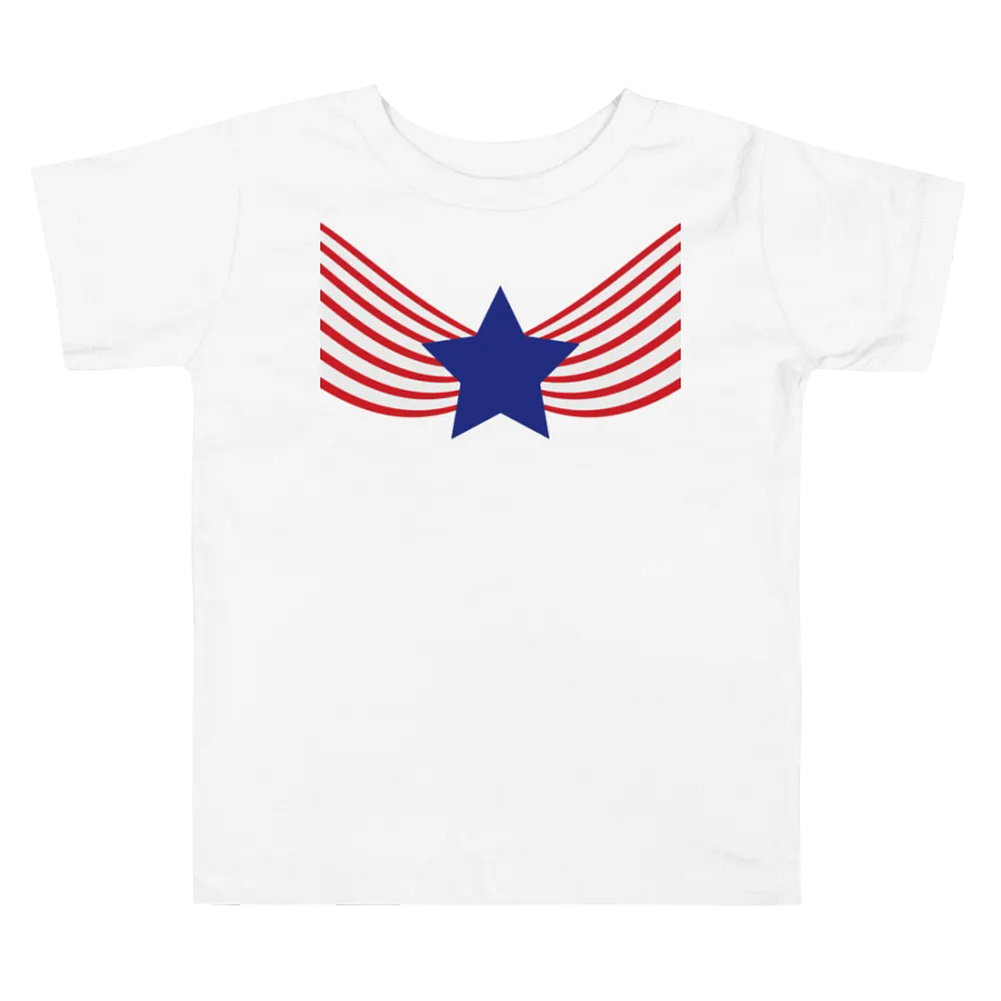 Stars & Stripes Angel Wings Toddler Tee product image (4)