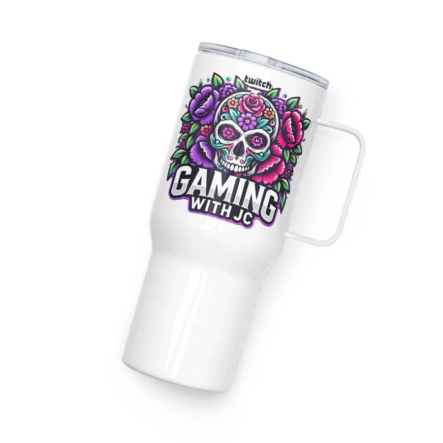 Sull Flower Twitch Logo Insulated cup product image (4)