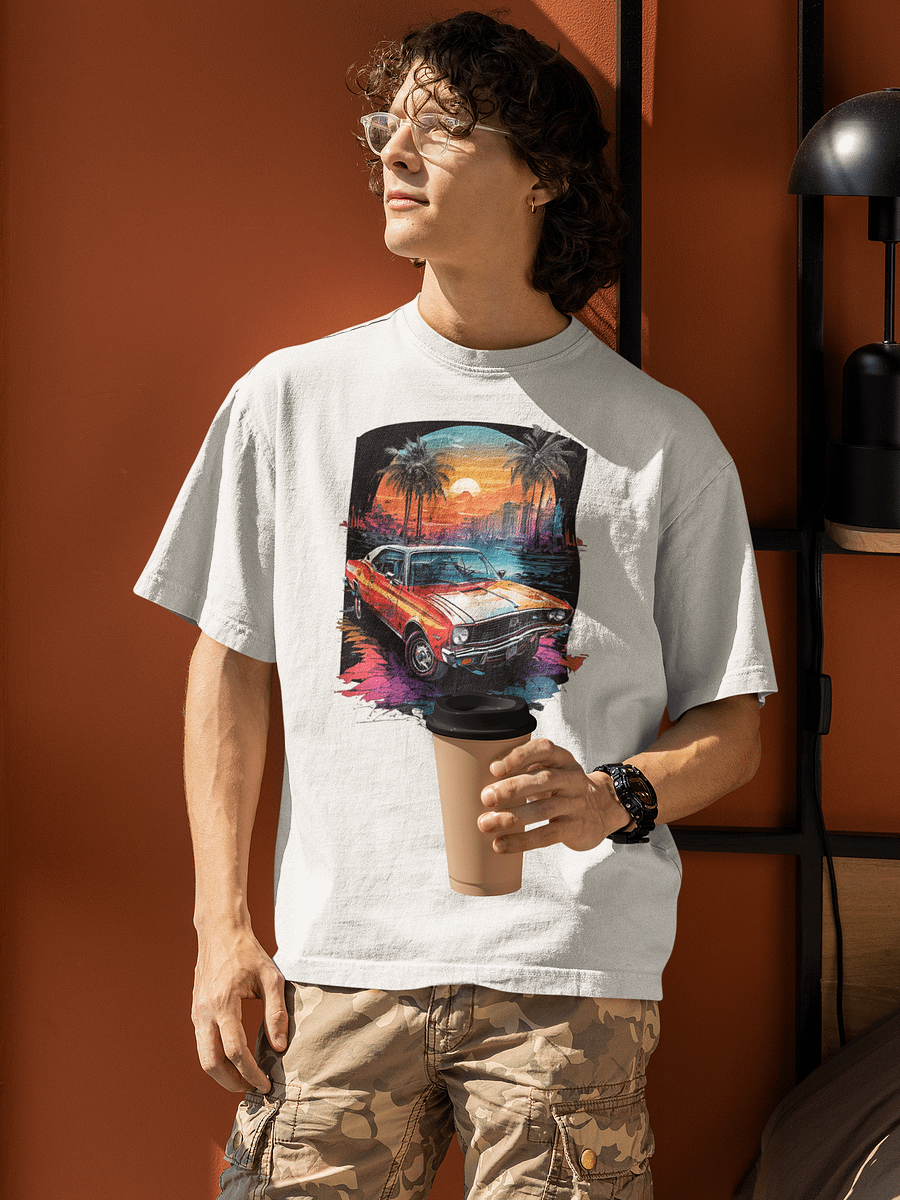 Cruisin' Sunset Oversized T-Shirt product image (23)