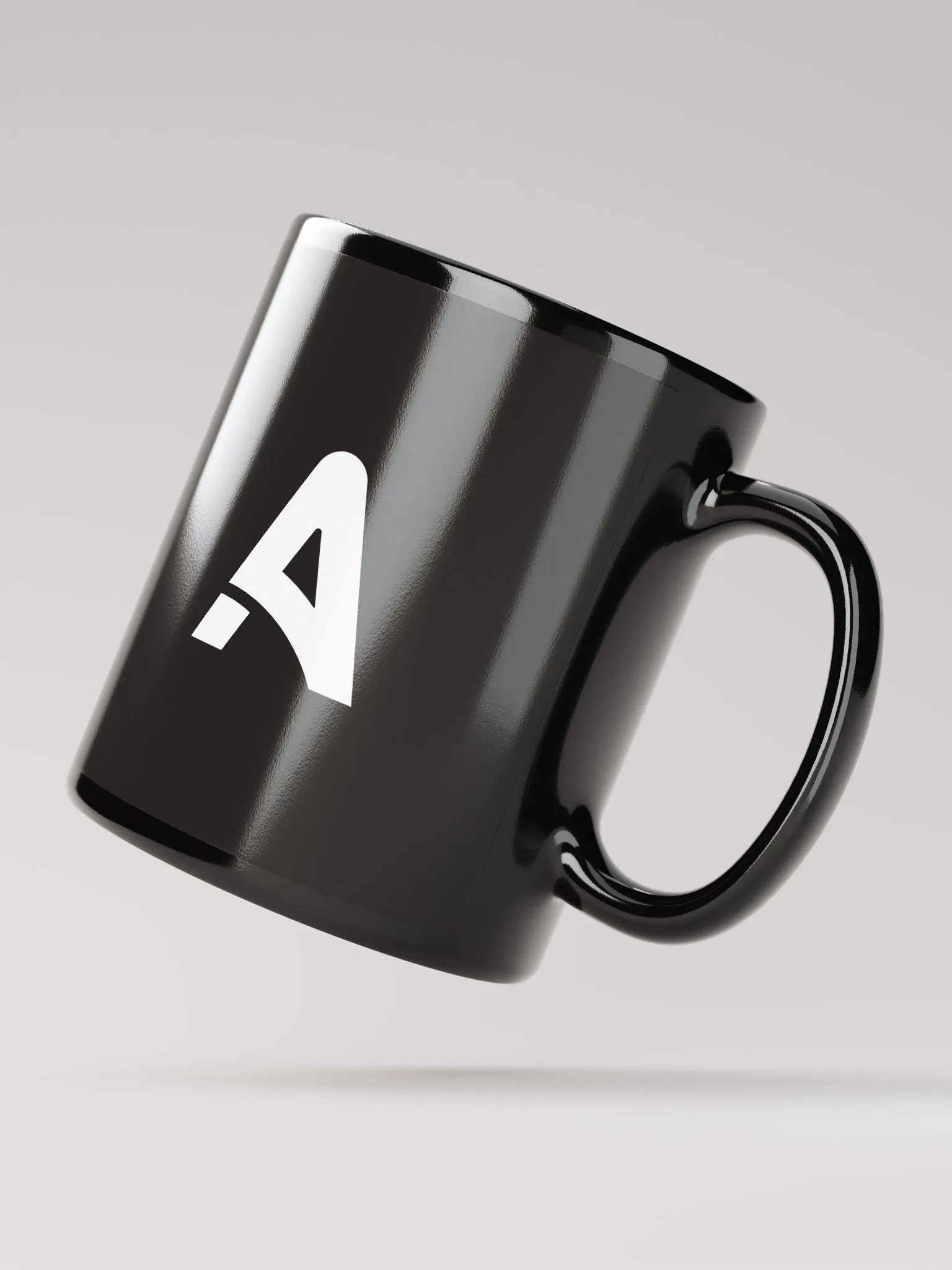 A-List Black Glossy Mug product image (2)