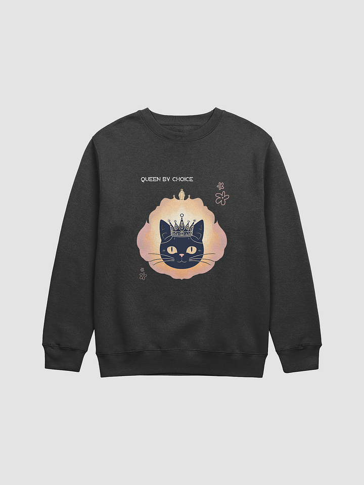 Regal Feline Crown Crewneck product image (1)