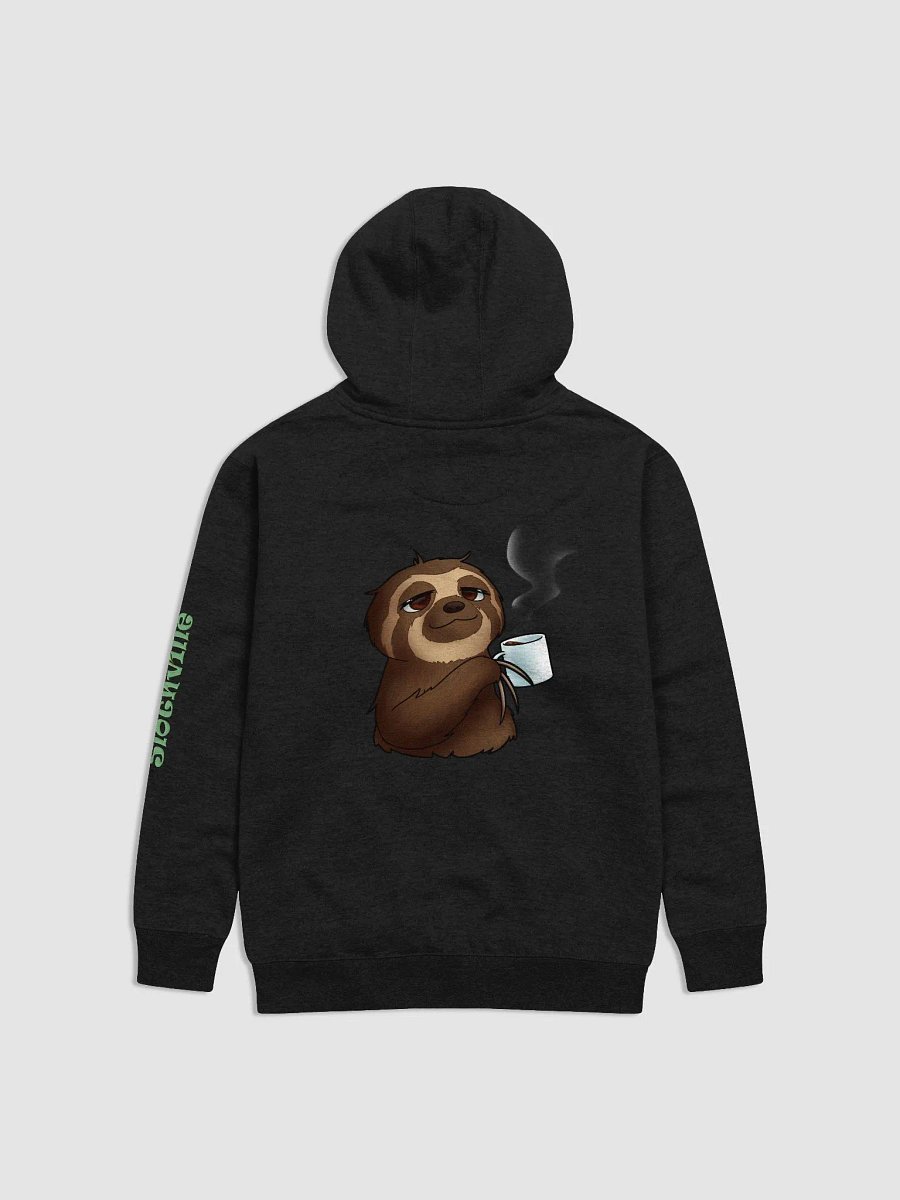 Slothville Coffee Sloth Cotton Heritage Unisex Premium Hoodie product image (1)