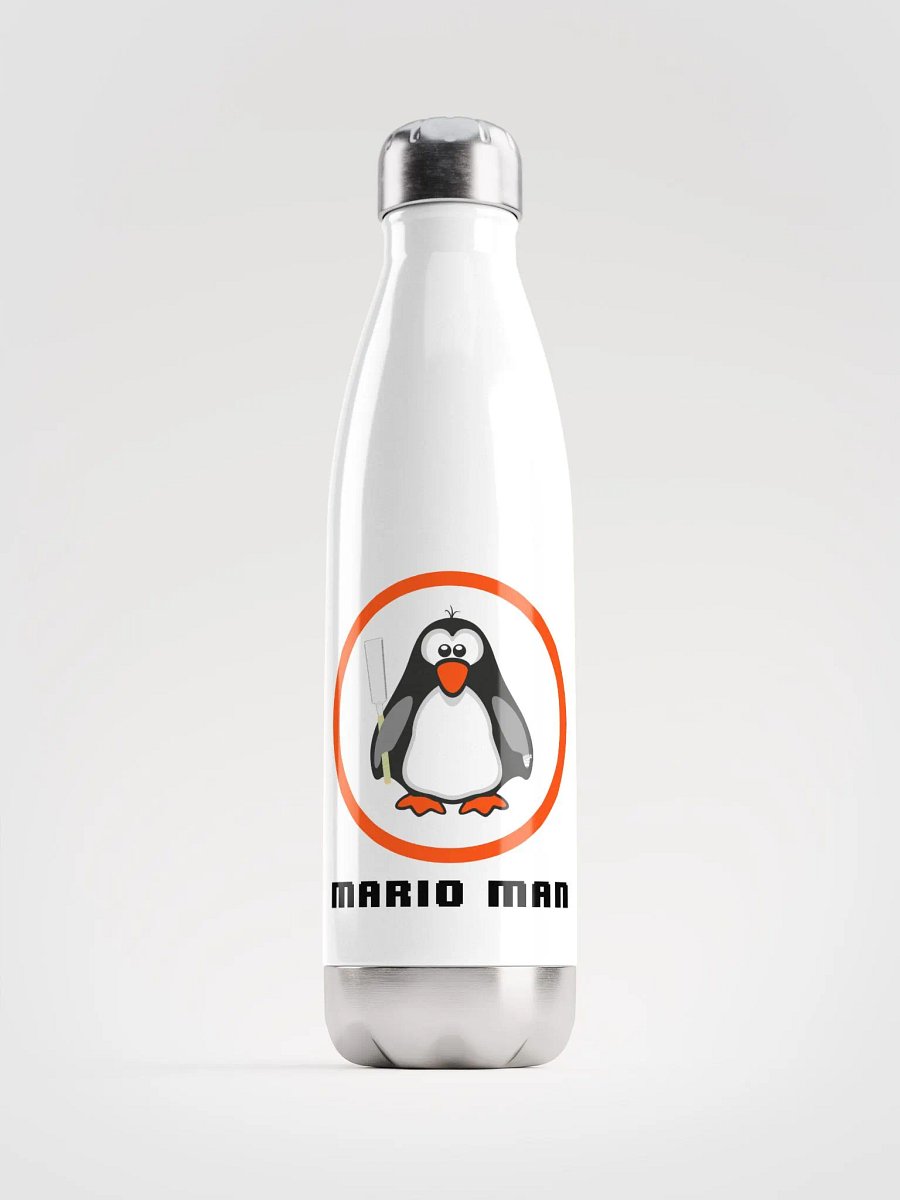Mario Man Stainless Steel Water Bottle product image (1)
