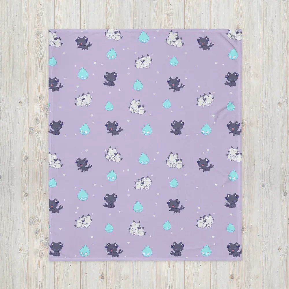 meiya, meinya & wisps blanket (purple) product image (4)