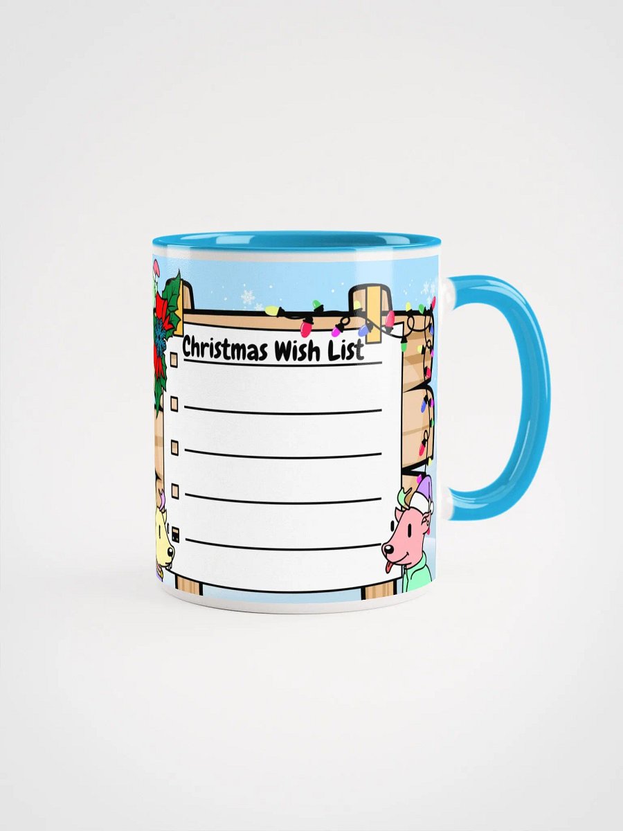 Dippy Deer and Friends Christmas Wish List Mug product image (2)