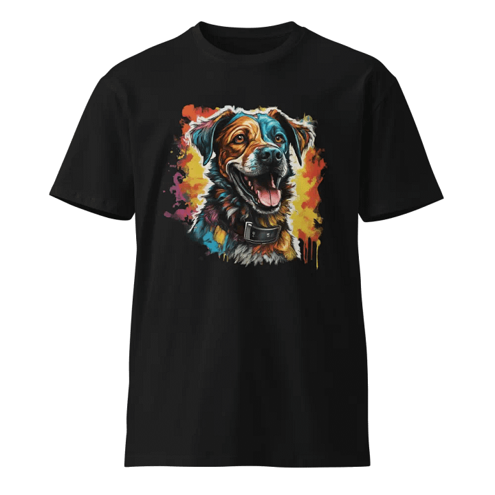 Vibrant Canine Dream Unisex T-Shirt product image (1)
