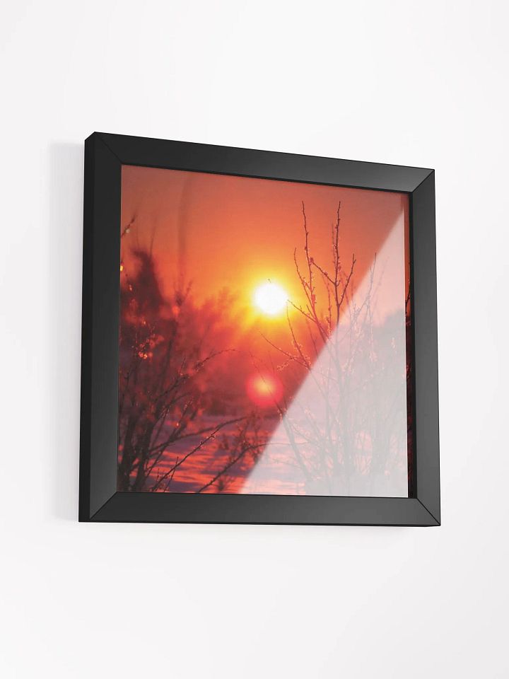 Winter Glow Framed Print product image (9)