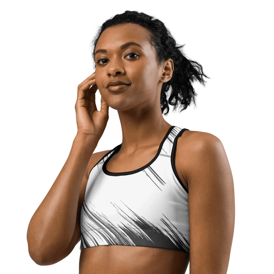 Dynamic Streaks All-Over Sports Bra product image (2)