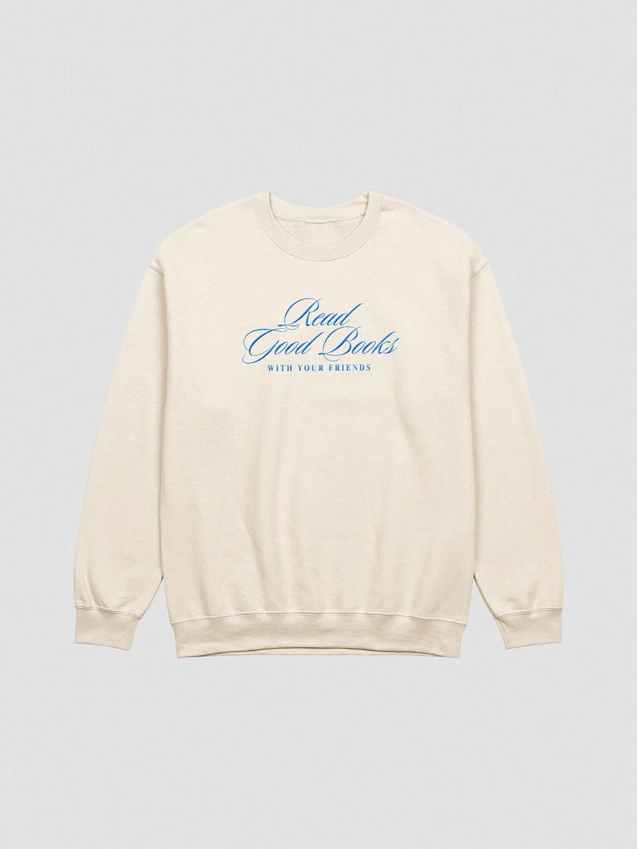 Read Good Books (Script) | Embroidered Crewneck product image (2)