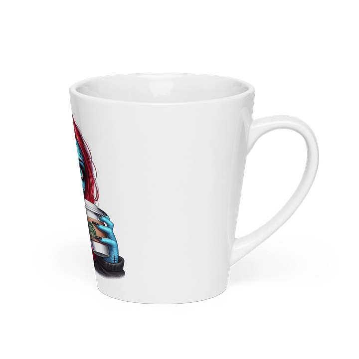 Stitched Sprite Latte Mug product image (2)