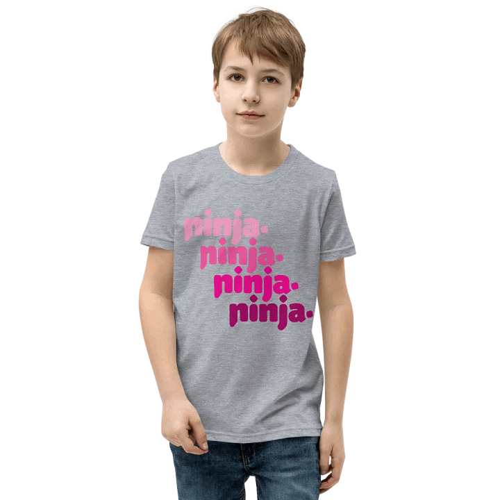 Quad Ninja Kids Tee: Pink product image (2)