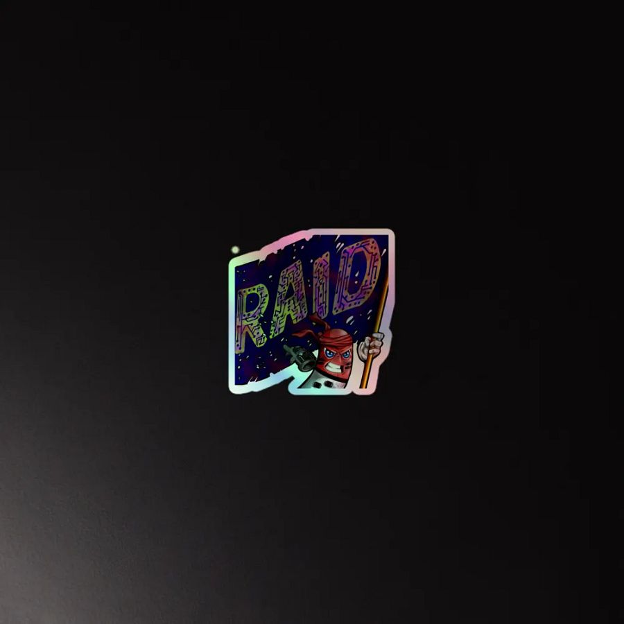 Raid! - Sticker Olografico product image (4)