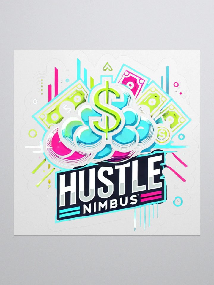 Wealthy Clouds Kiss Cut Stickers product image (3)