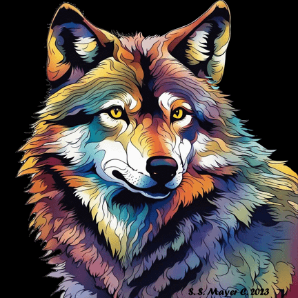 Wolf Pack Printed Supersoft T-Shirt product image (7)