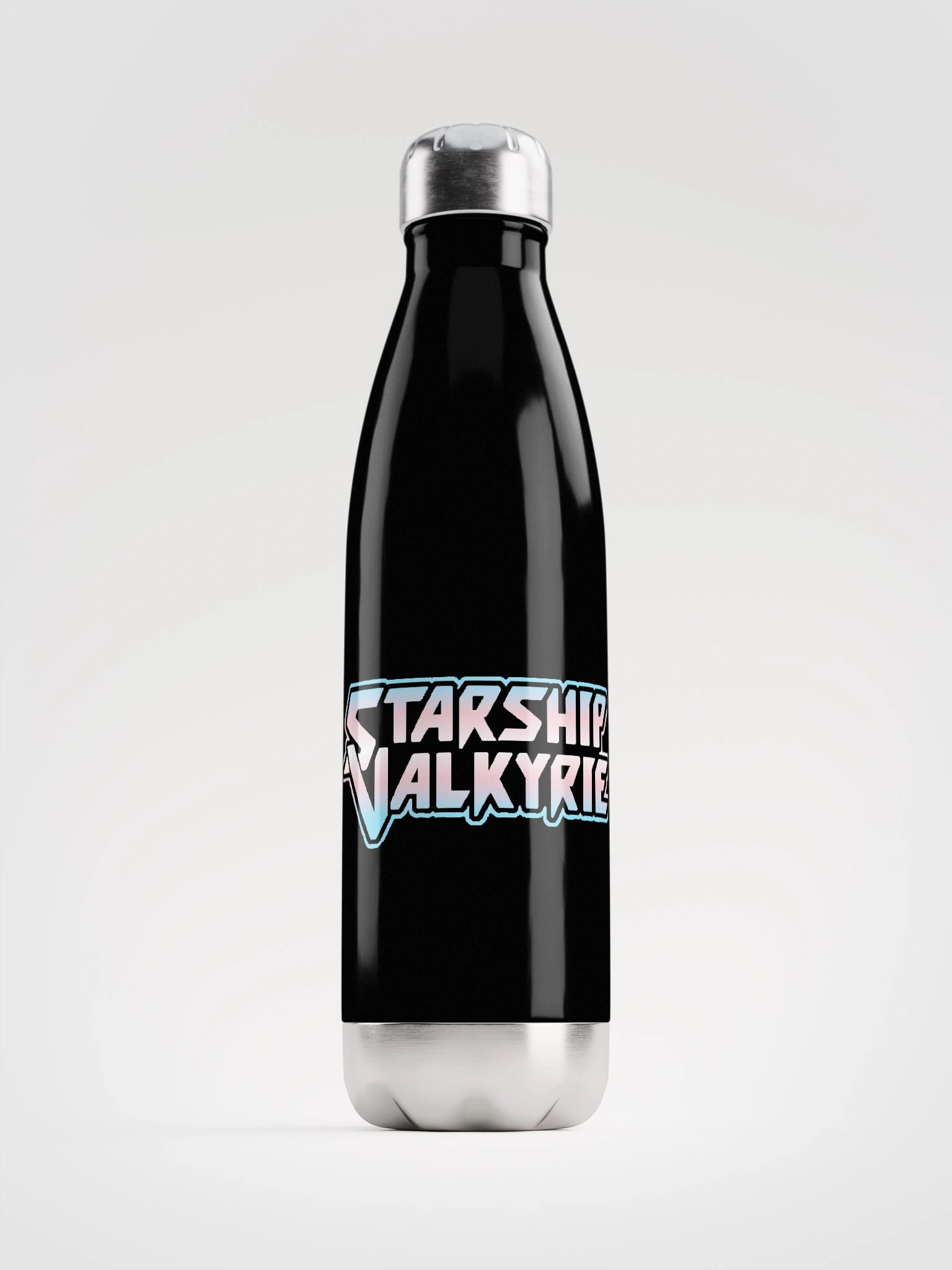 Starship Valkyrie Trans Pride SSV Logo Water Bottle product image (1)