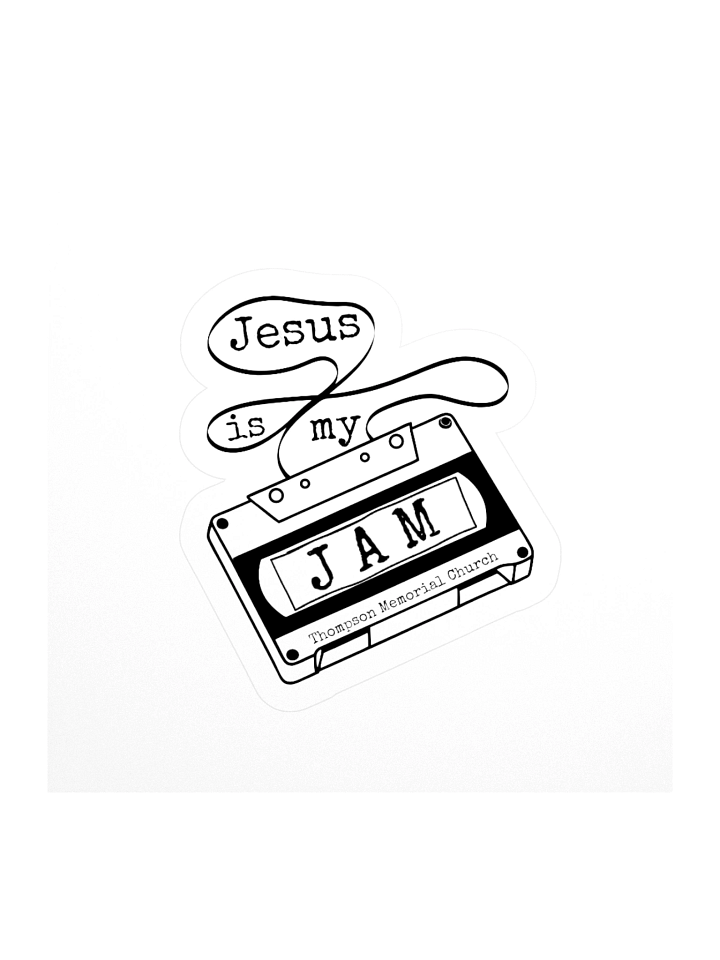 Jesus Is My Jam Sticker product image (1)