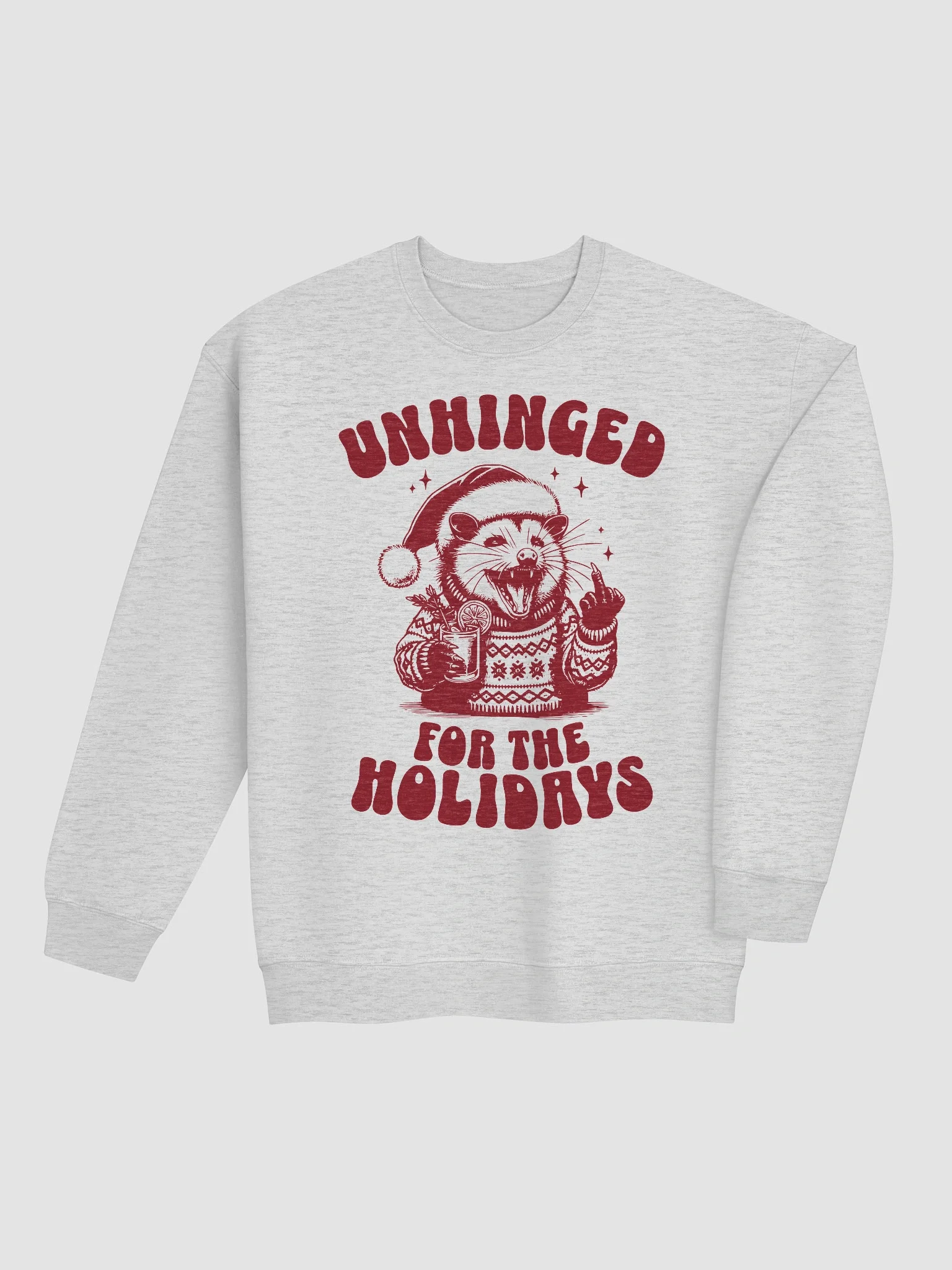 Unhinged for the holidays Crewneck product image (28)