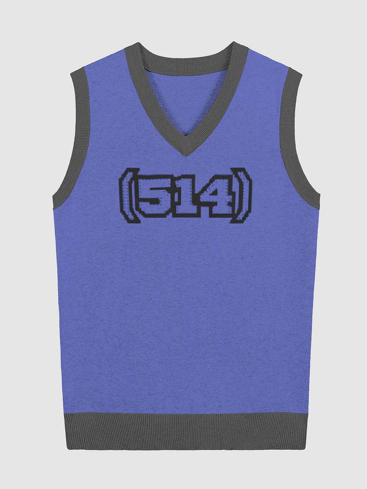 Pixel Visions V-Neck Vest MONTREAL Areacode 514 product image (5)