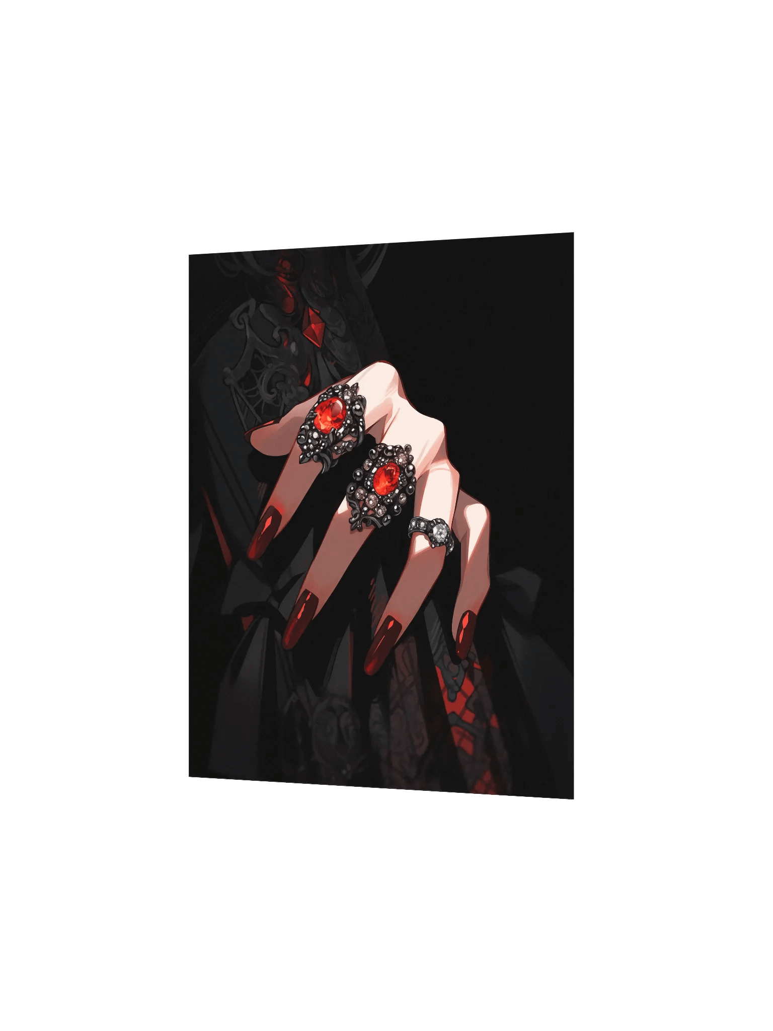 Crimson Elegance Poster product image (11)