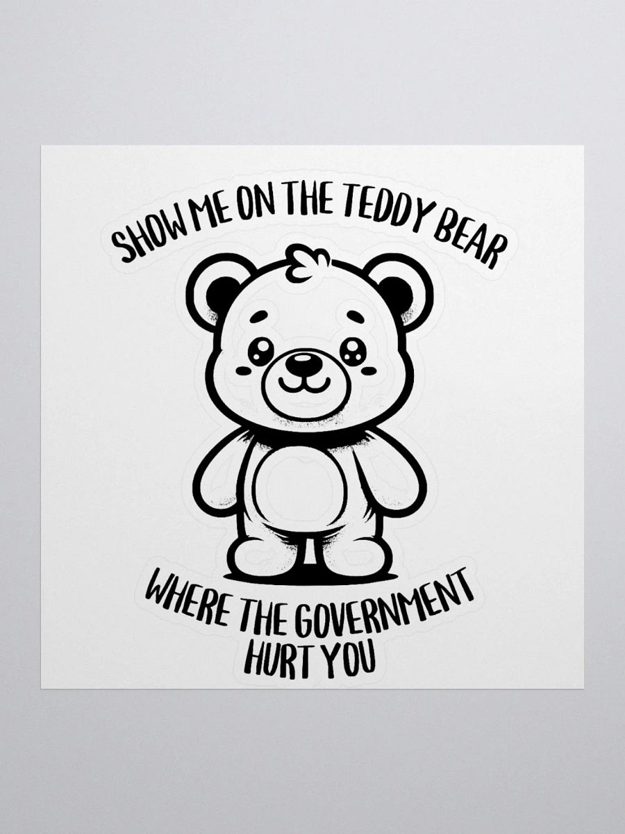 Violated Teddy Bear (Sticker) product image (1)