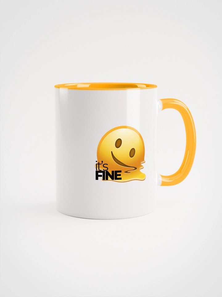 Melting 'It's Fine' Ceramic Mug product image (51)