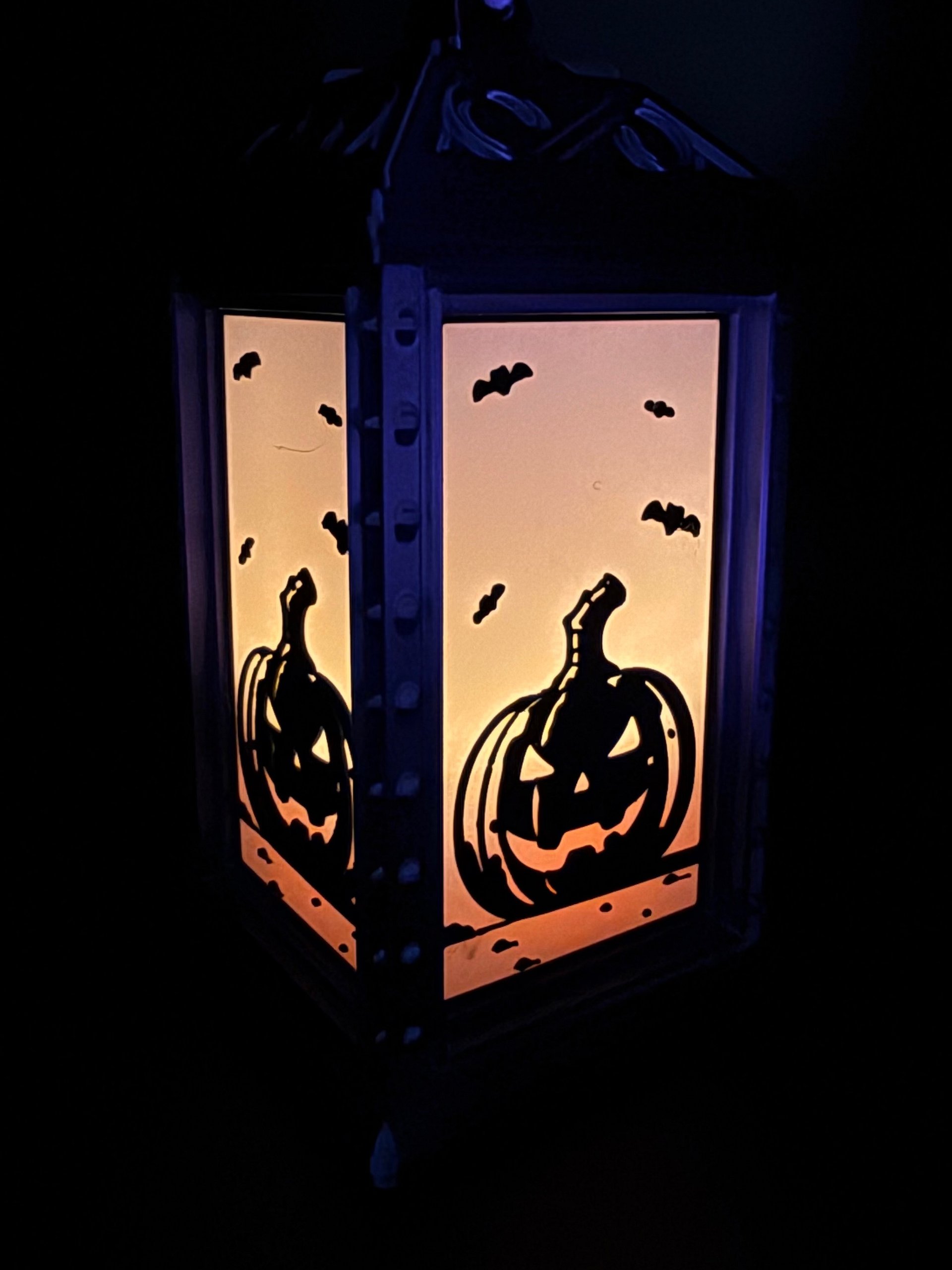 Small Halloween Labterns With pumpkins product image (4)