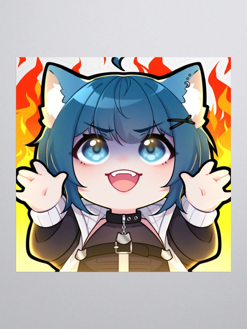 Tsunami Chaos Sticker