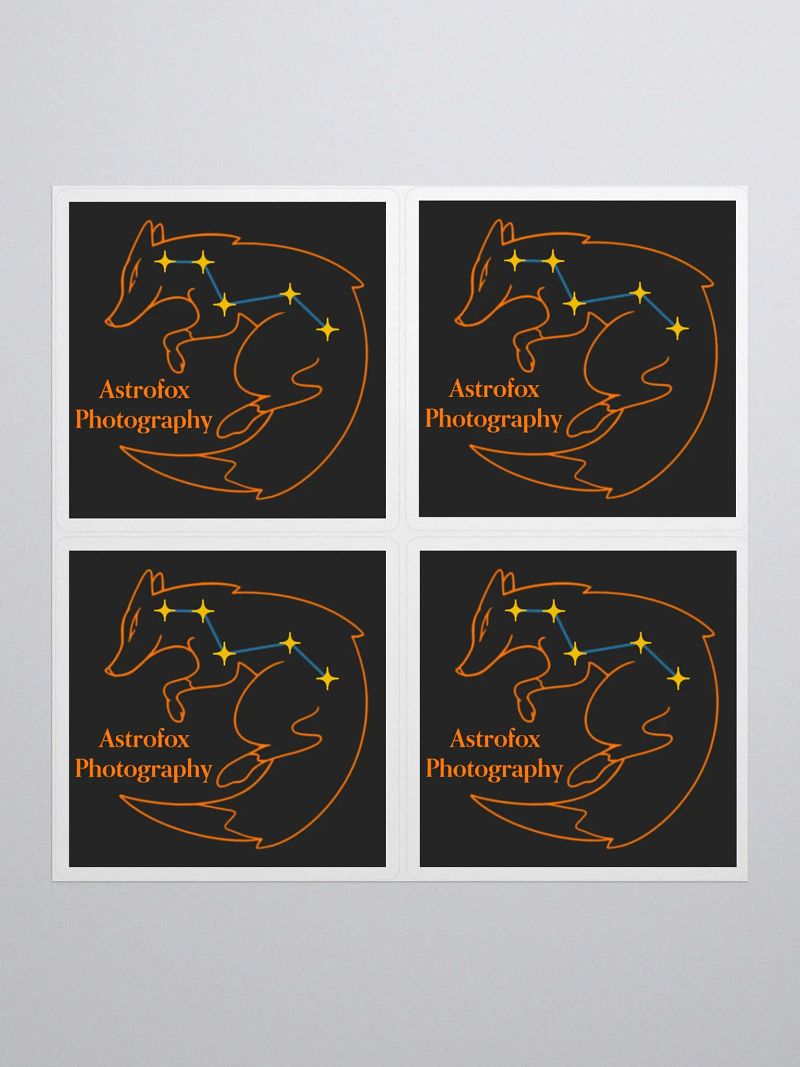 Astrofox Photography Stickers
